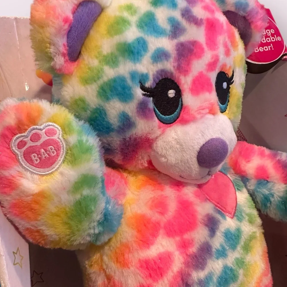 New In Package Build-A-Bear Colorful Secret Diary Bear - Picture 8 of 8